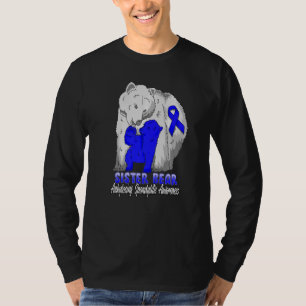T-shirt Ankylosing Spondylitis Aware Mama Support Ribb