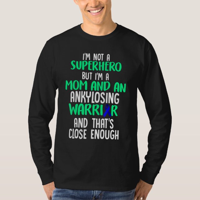 T-shirt Ankyloss Spondylitis Survivante Héros Bechterew Gu (Devant)