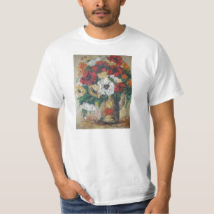T-Shirt Ann Hayes Peinture Fleur Mélange de plaisi
