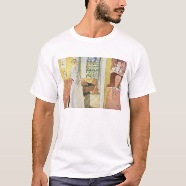 T-shirt Anna Arnbom (scène de cuisine), pub. dans "Lasst (Devant)