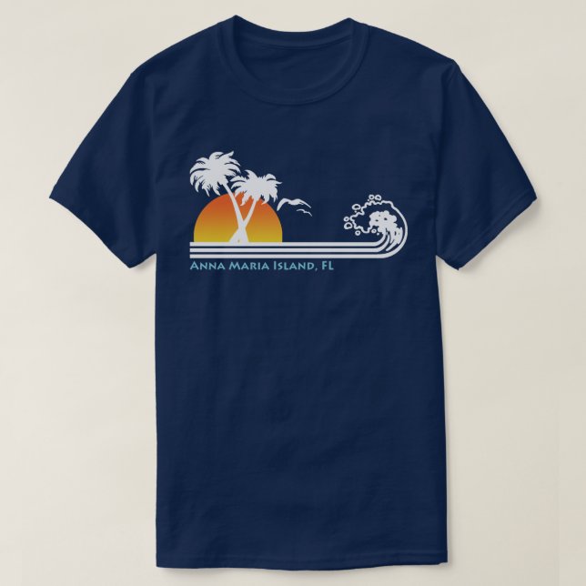 T-shirt Anna Maria Island FL (Design devant)
