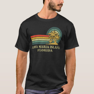 T-shirt Anna Maria Island Floride Séjour en famille Vintag