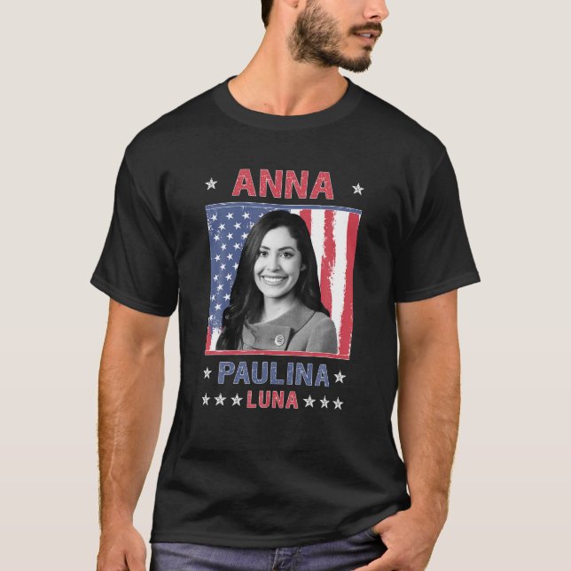 T-shirt Anna Paulina Luna, députée mexicaine américaine F (Devant)
