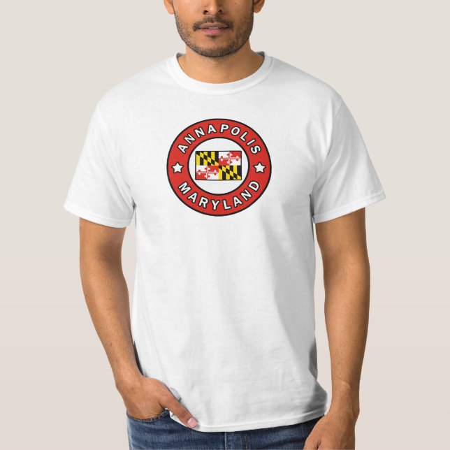 T-shirt Annapolis Maryland (Devant)