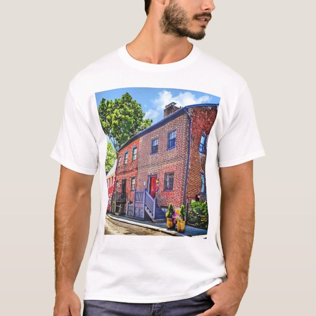 T-shirt Annapolis MD - rue Fleet (Devant)