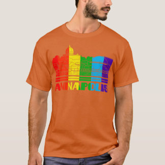 T-shirt Annapolis Pride Annapolis LGBT Don Soutien LGBTQ