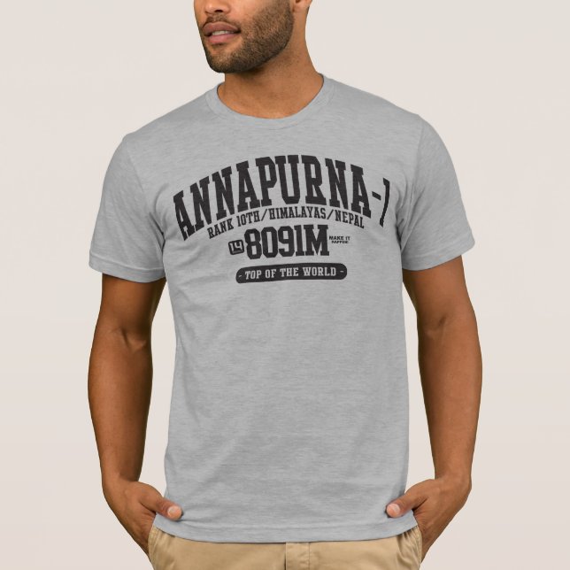 T-shirt Annapurna 1 (Devant)