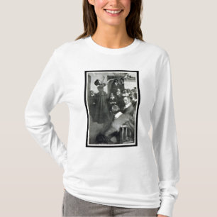 T-shirt Anne Hutchinson prêchant dans sa Chambre à Bosto