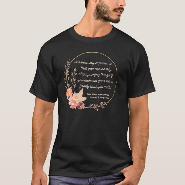 T-shirt Anne Of Green Gables Citation I - Style mignon (Devant)