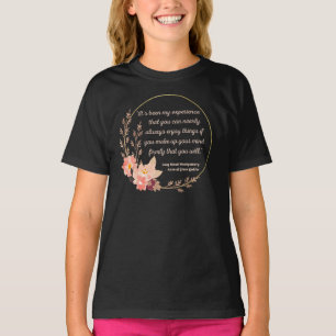 T-shirt Anne Of Green Gables Citation I - Style mignon