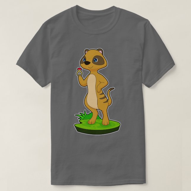 T-shirt Anneau de Meerkat (Design devant)