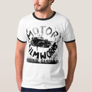 T-shirt Anneau-T de Moto d'ART de JOE MORRIS