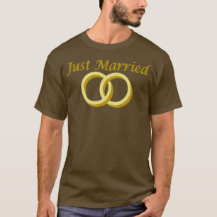 T-shirt Anneaux mariages mariés