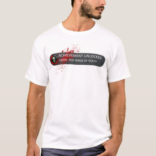 T-shirt Anneaux rouges débloqués par accomplissement de