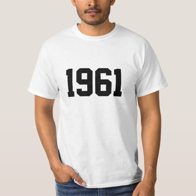 T-shirt Année 1961 (Devant)