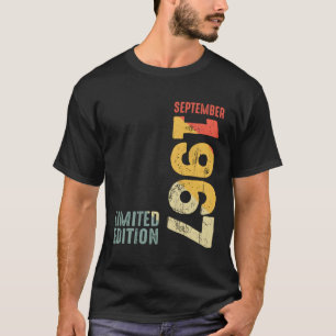 T-shirt Année 1967 Septembre 1967 1967 1967 Depuis 1967