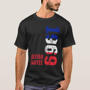 T-shirt Année 1969 Naissance Français Vintage 1969 Depuis 
