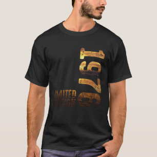 T-shirt Année 1976 Naissance Coucher de soleil Vintage 197