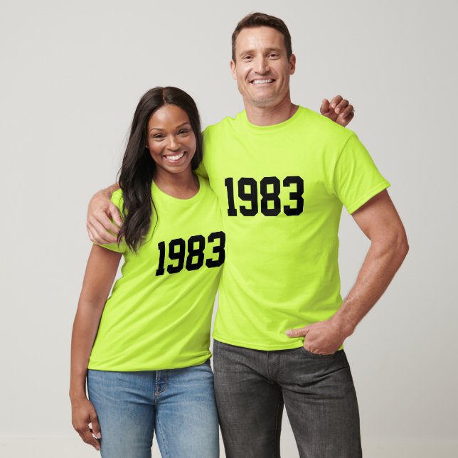 T-shirt Année 1983 (Unisexe)