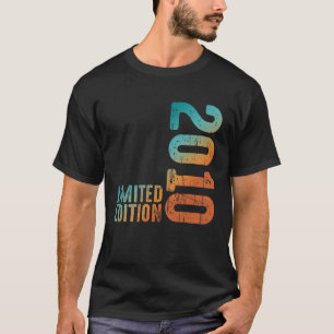 T-shirt Année 2010 Naissance esthétique Vintage 2010 depui