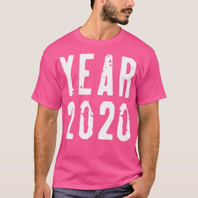 T-shirt Année 2020 - 12 singes (Devant)