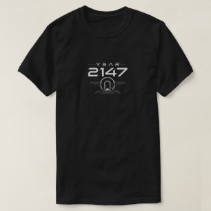 T-shirt Année 2147 Sci-Fi Cyberpunk Futuriste