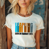 Année bissextile Anniversaire Né Février 29 Leapli