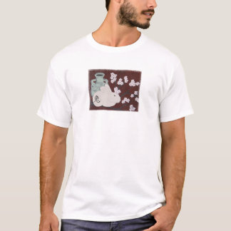 T-shirt Année chinoise de la chemise de lapin