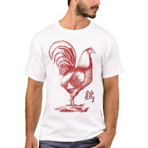 Année chinoise du coq du feu