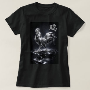 T-shirt Année chinoise du zodiaque de la poule 0046427