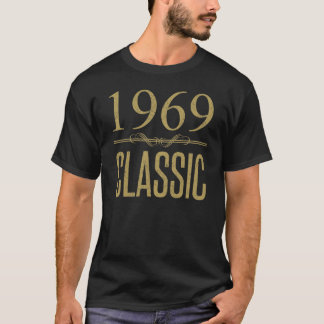 T-shirt Année classique de naissance 1969