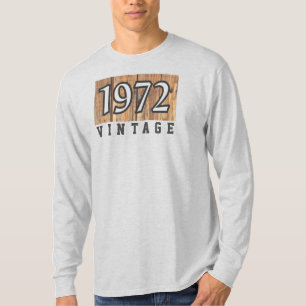T-shirt année de naissance 1972