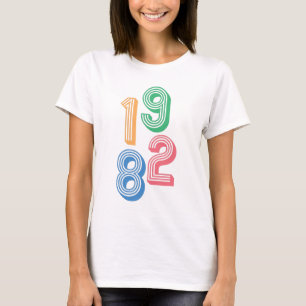 T-shirt Année de naissance - 1982 - 40e anniversaire T-shi