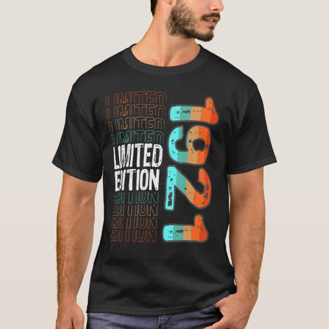 T-shirt Année de naissance vintage Retro 1921 (Devant)