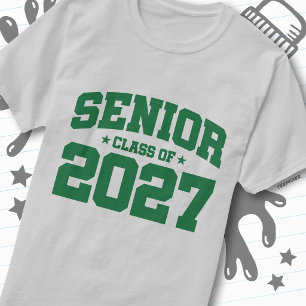 T-shirt Année de remise des diplômes École Verte Classe te