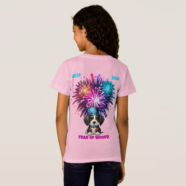 T-Shirt Année de Woofs! (Dos entier)