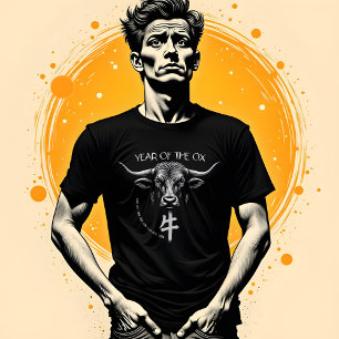 T-Shirt "Année du Bœuf" du Zodiaque Chinois