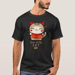 T-shirt Année du chat 2023 Nouvel An vietnamien - Tess