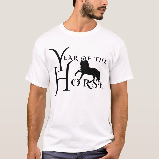 T-shirt Année du cheval (Devant)