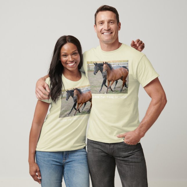 T-shirt Année du cheval (Unisexe)