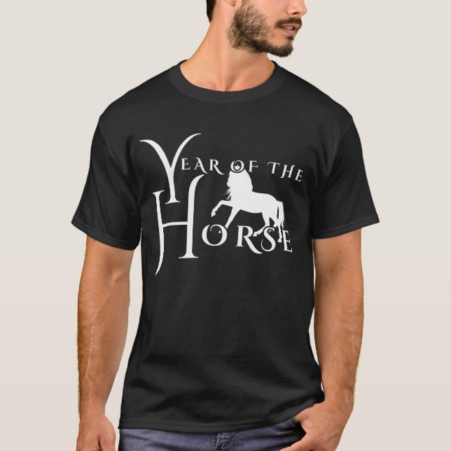 T-shirt Année du cheval (Devant)