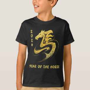 T-shirt Année du Cheval 2026 Bonne année lunaire chinoise