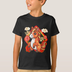 T-shirt Année du Cheval 2026 Nouvel An Lunaire Chinois Zod