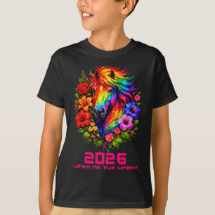 T-shirt Année du Cheval Lunaire Chinois 2