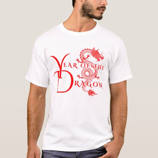 T-shirt Année du dragon (Devant)