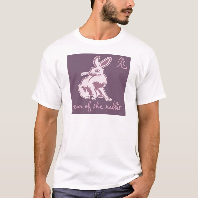 T-shirt Année du lapin (Devant)