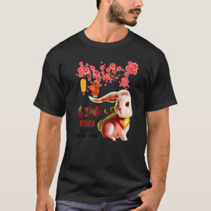 T-shirt Année Du Lapin 2023 Bonne Année Lunaire Chine
