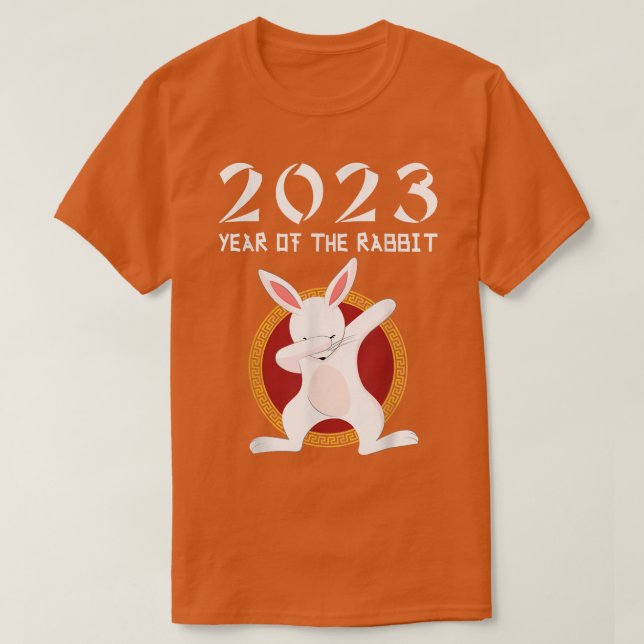 T-shirt Année Du Lapin 2023 Nouvel An Chinois 2023 (Design devant)
