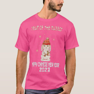 T-shirt Année Du Lapin 2023 Zodiac Lièvre Chinois Nouvel A