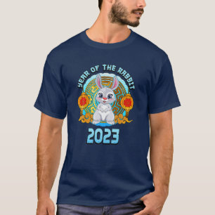 T-shirt Année Du Lapin Chinois Année Lunaire 2023 Horosco
